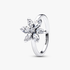 Anillo Cóctel Herbario Flor Brillante Anillo Cóctel Herbario Flor Brillante
