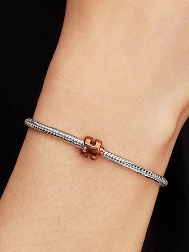 Charm Mini Pieza de Puzle Naranja