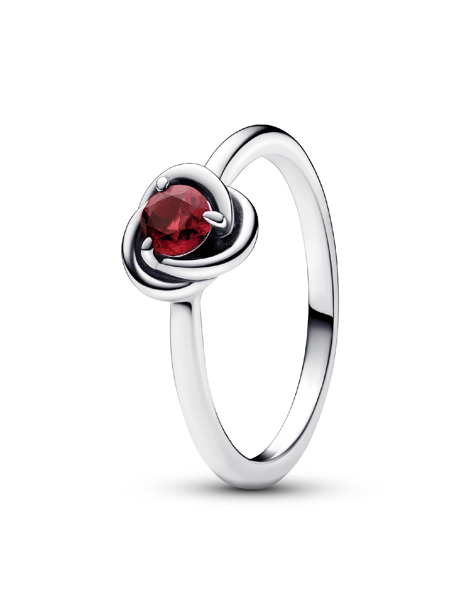 Anillo Círculo Eternity Gema del Mes de Julio