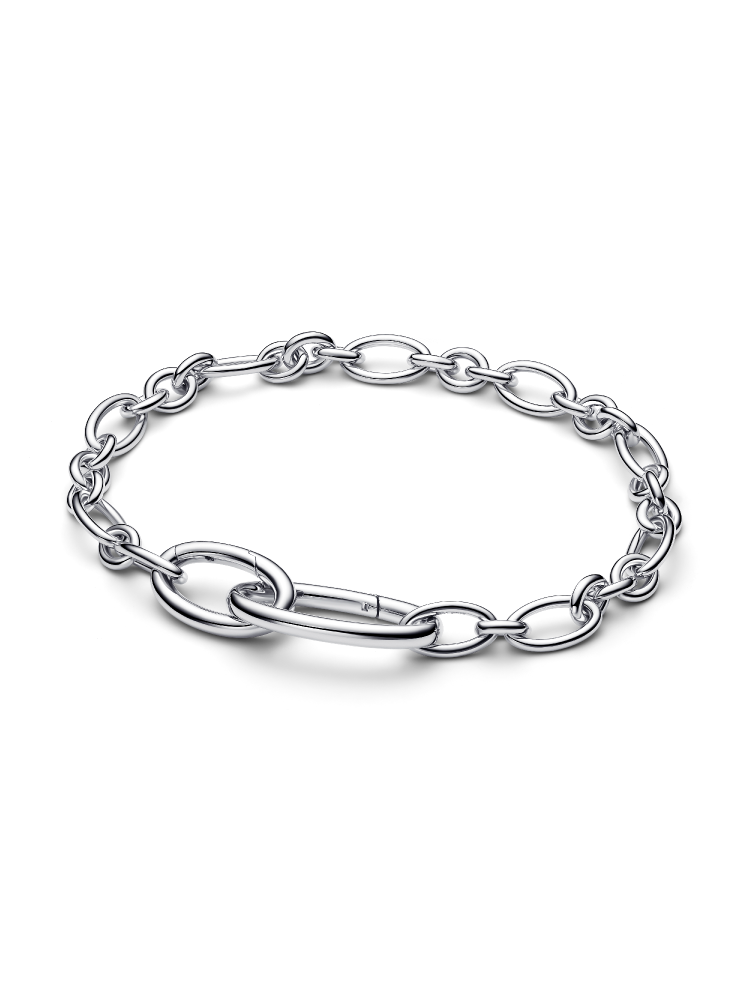 Pulsera de Cadena de Eslabones Link Ovalado que se abre