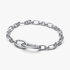 Pulsera de Cadena de Eslabones Link Ovalado que se abre Pulsera de Cadena de Eslabones Link Ovalado que se abre