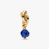 Charm Colgante Círculo Eternity Azul Facetado Charm Colgante Círculo Eternity Azul Facetado