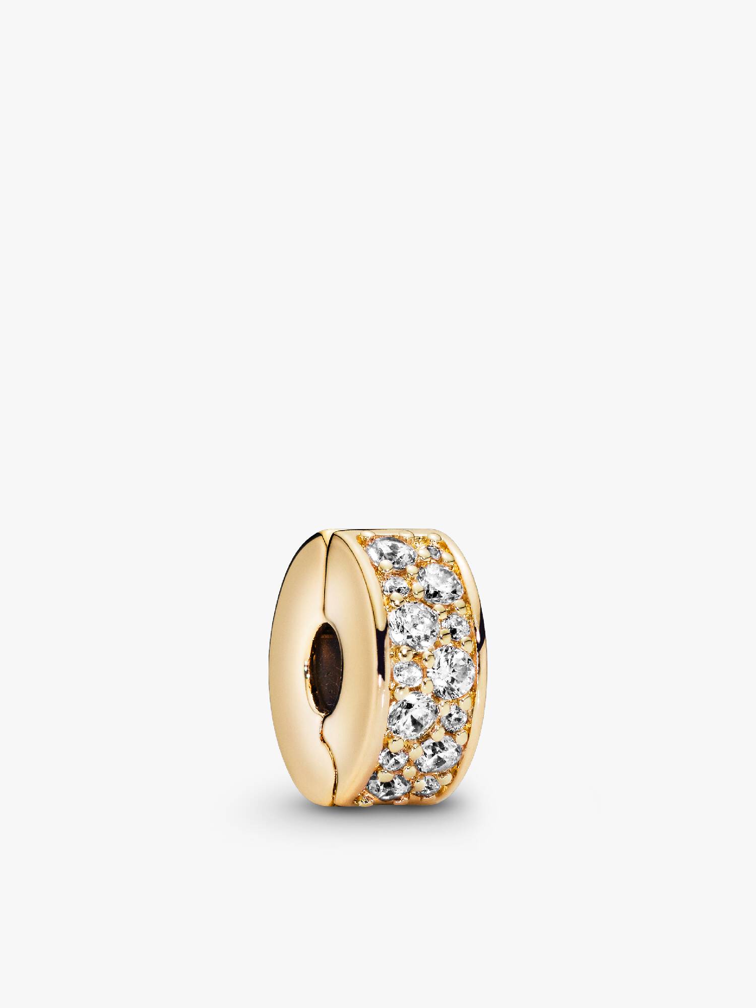 Charm de Clip Pavé Transparente