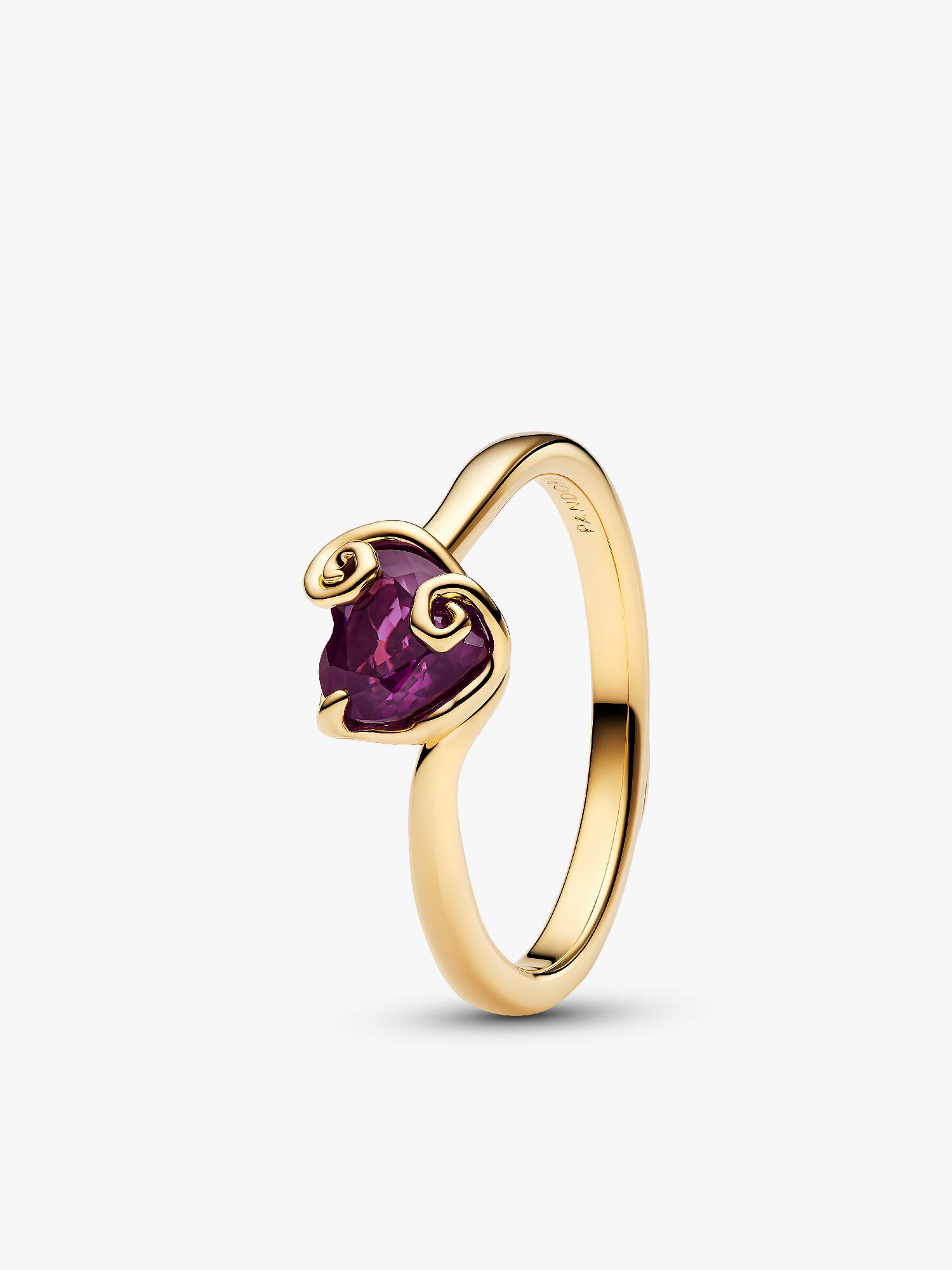 Anillo Corazón Morado Sally de Pesadilla antes de Navidad de Disney