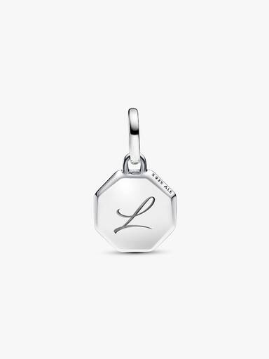 Charm Mini Medallón Grabable Pandora ME Turquesa