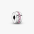 Charm de Clip Filas Brillantes Rosa Charm de Clip Filas Brillantes Rosa