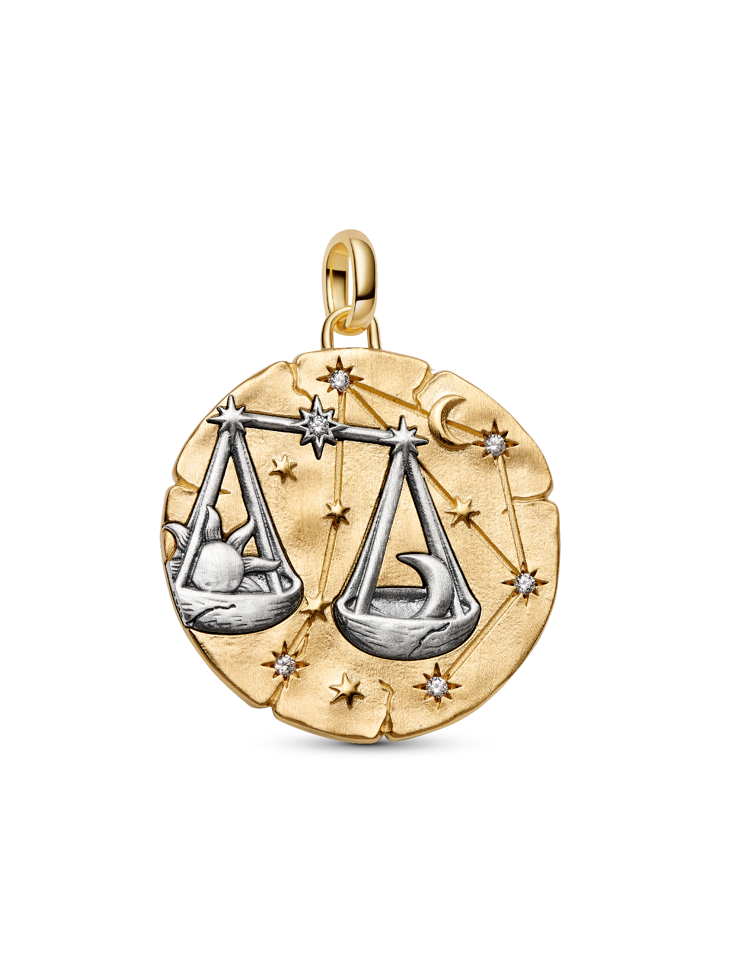 Charm Medallón XL Zodiaco Libra