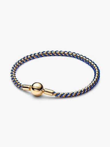 Pulsera Cadena Caja Cordón Azul