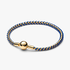 Pulsera Cadena Caja Cordón Azul Pulsera Cadena Caja Cordón Azul