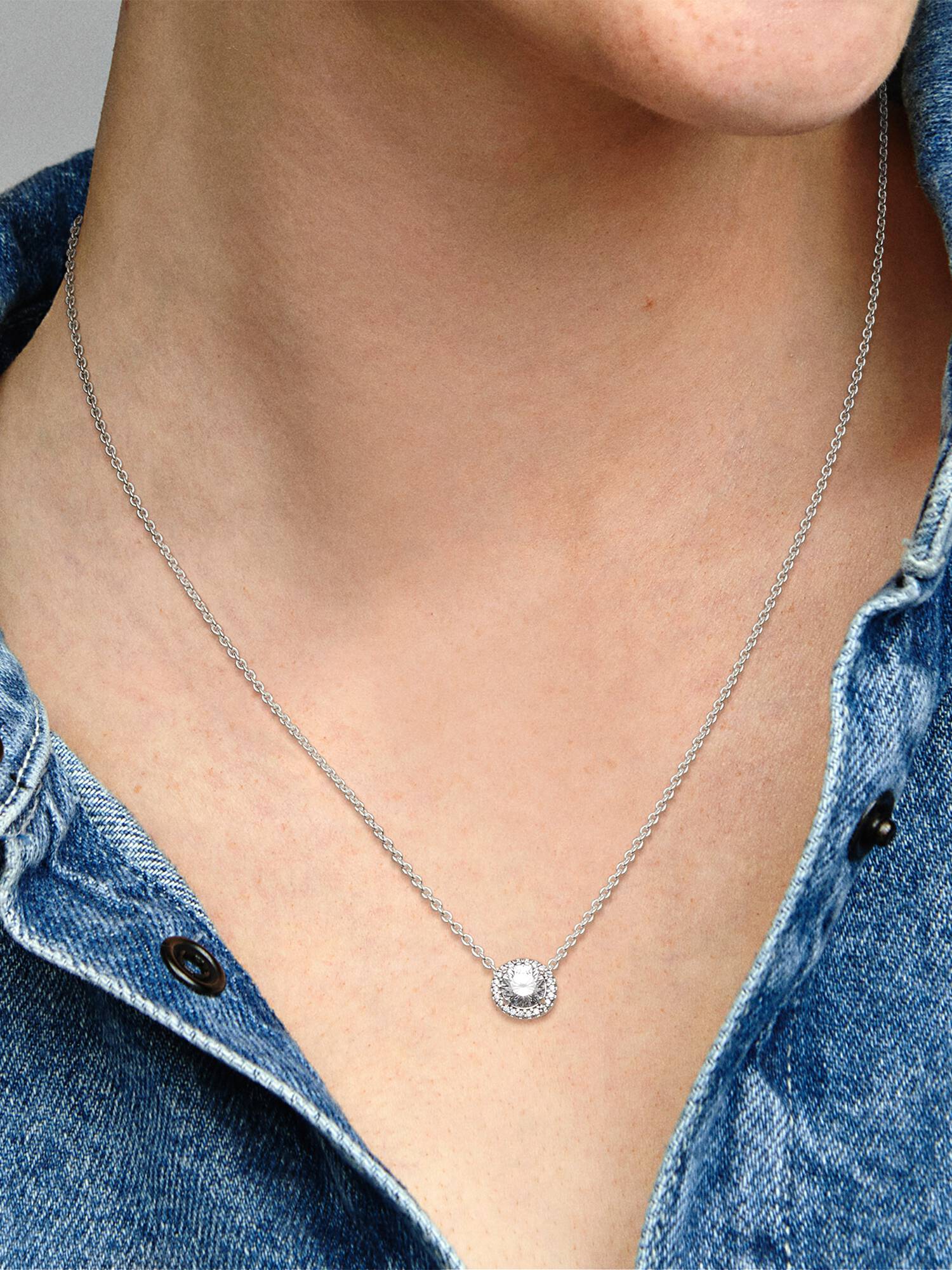 Collar en plata de ley Elegancia Clásica