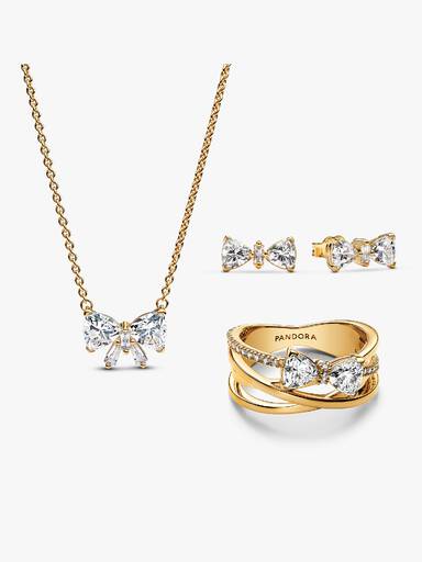 Conjunto de Regalo Lazo Brillante Especial