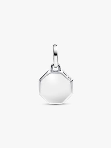 Charm Mini Medallón Grabable Pandora ME Turquesa