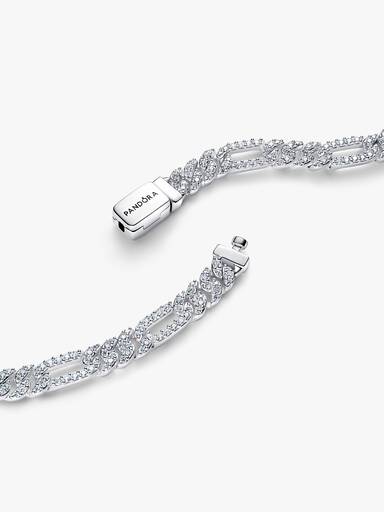 Pulsera de Cadena Cubana Ovalada