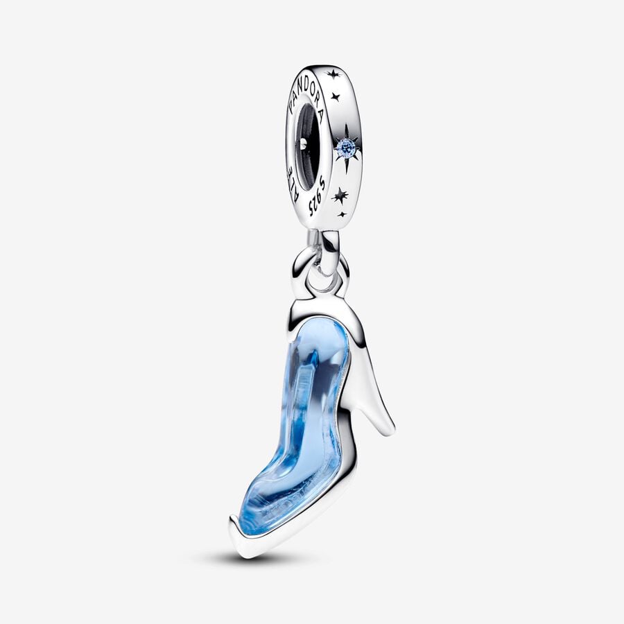 Charm Colgante Zapato de Cristal de La Cenicienta de Disney image number 0