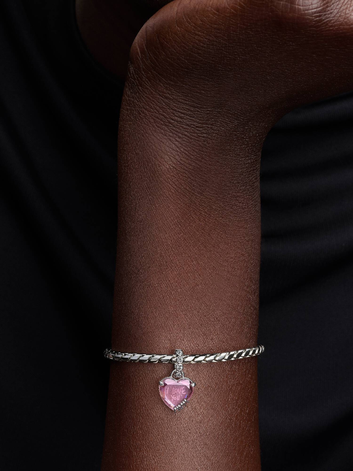Charm Colgante I Love You Mom
