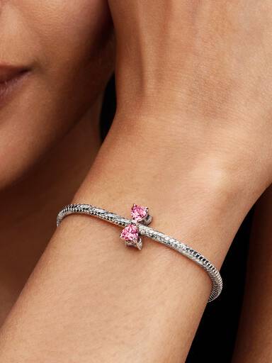 Charm Lazo Rosa