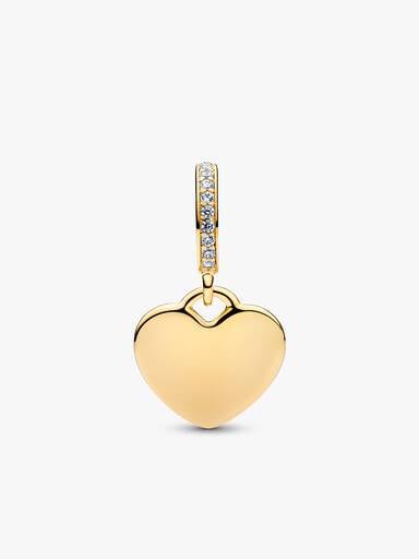 Charm Colgante Corazón España Grabable