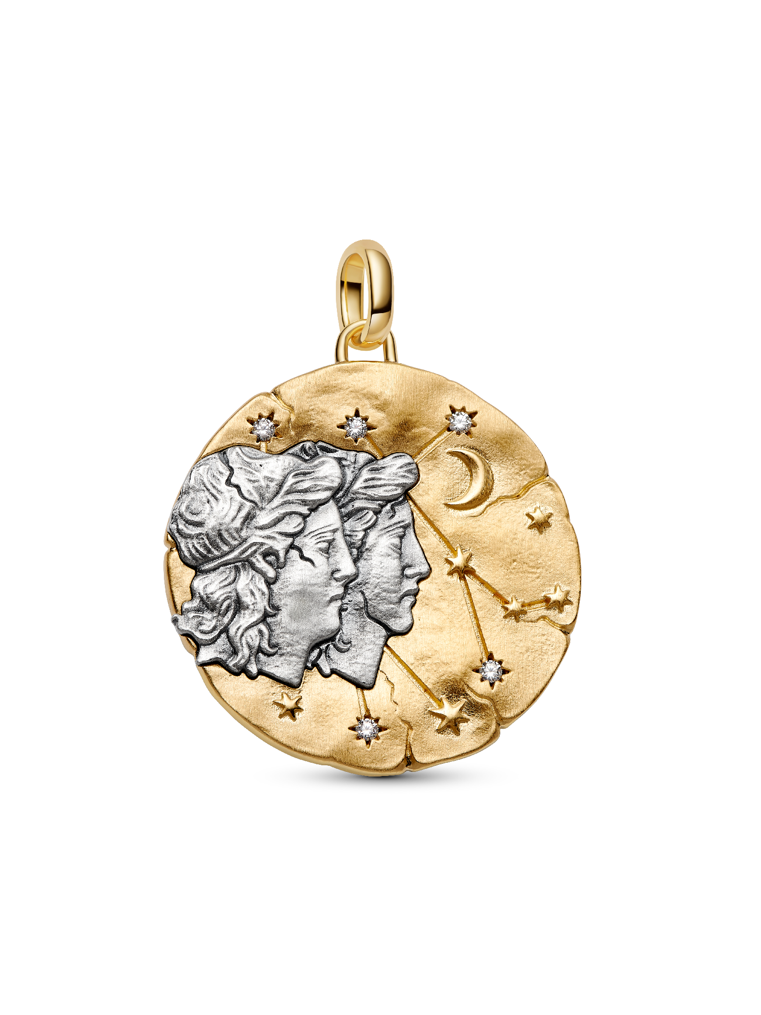 Charm Medallón XL Zodiaco Géminis