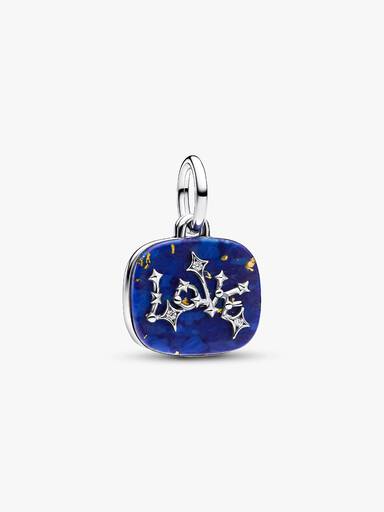 Charm Colgante Doble Constelación Amor Azul Celestial