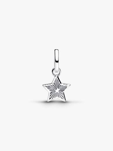 Charm Colgante Mini Estrella Azul