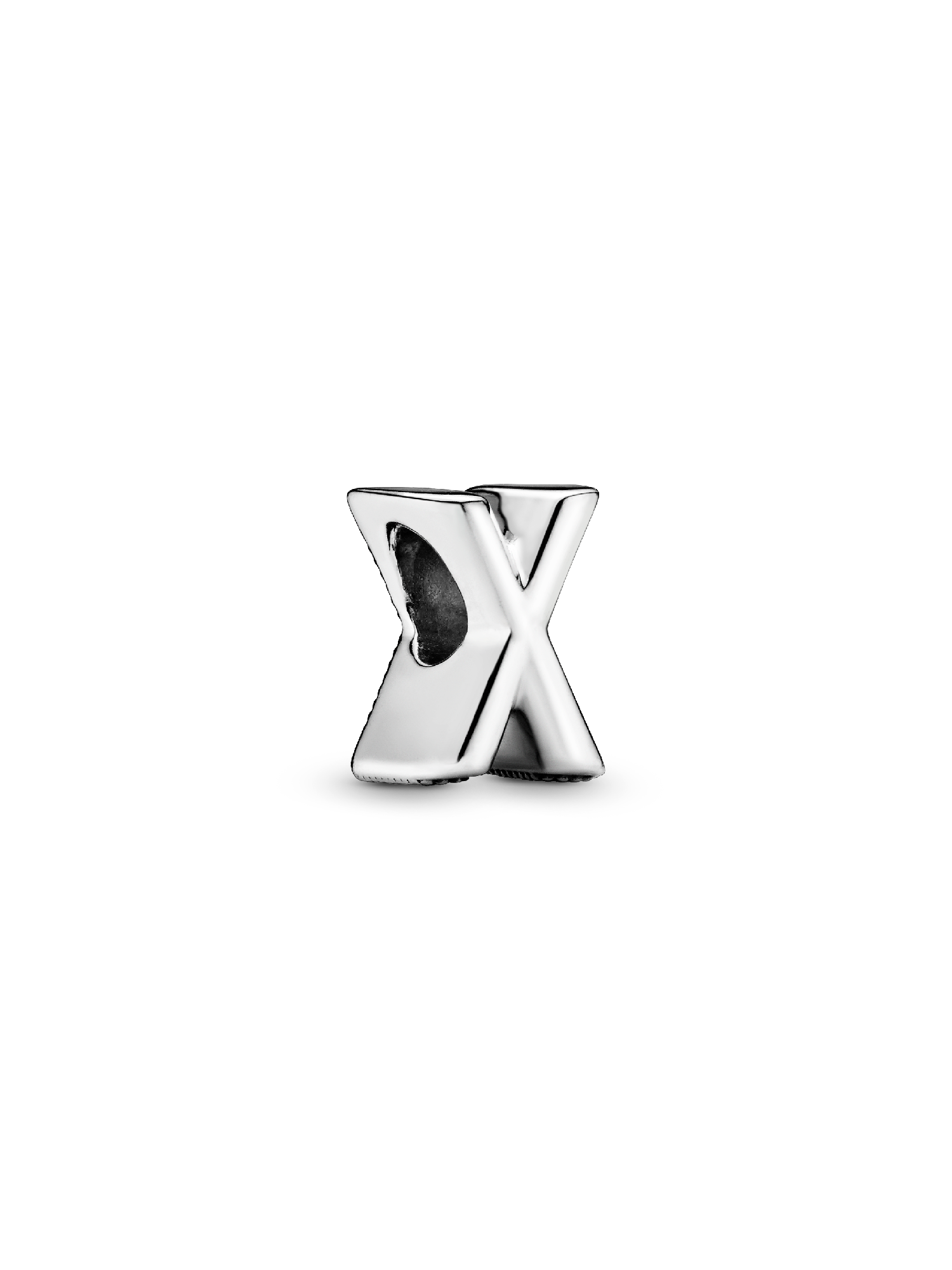 Charm en plata de ley Letra X