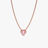 Collar Corazón Rosa Collar Corazón Rosa