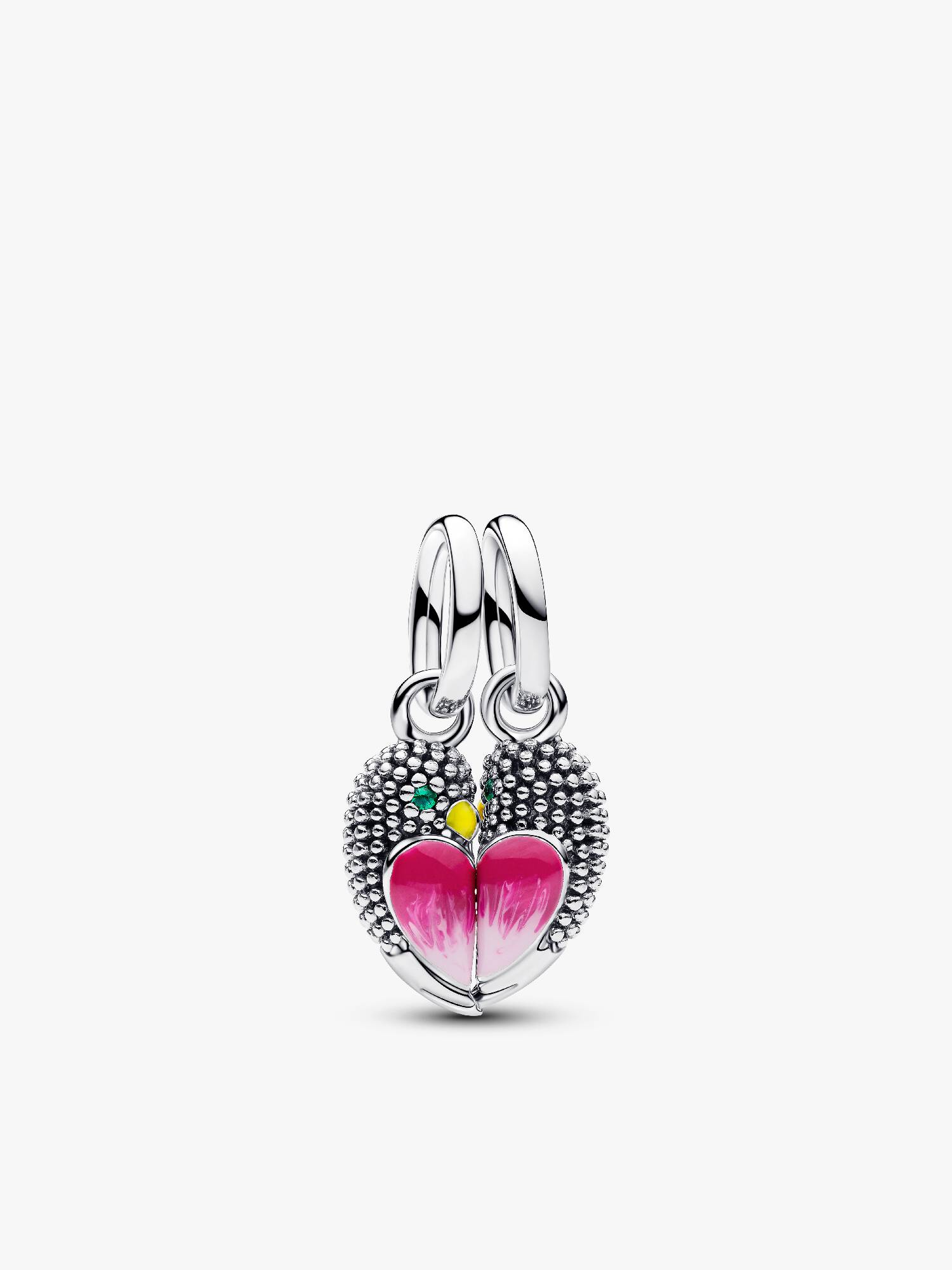 Charm Colgante Divisible Pájaros Amor Agapornis