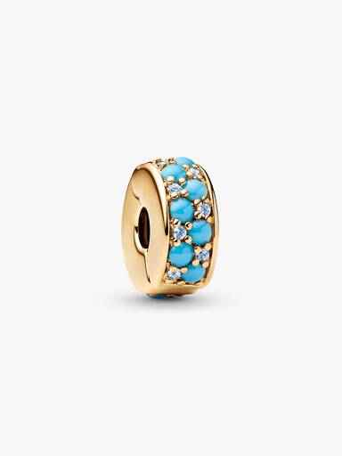 Charm de Clip Azul Agua