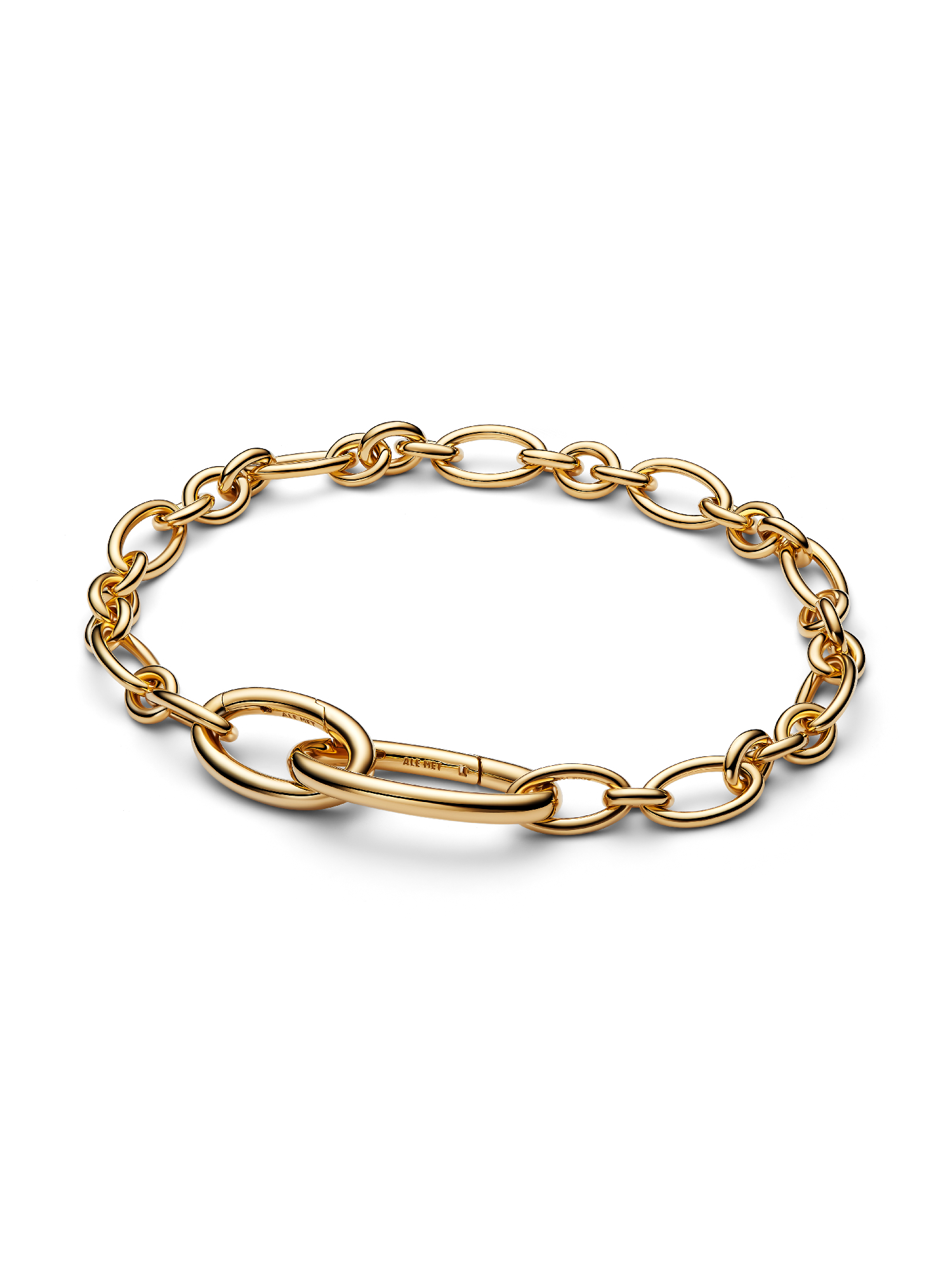 Pulsera de Cadena de Eslabones Link Ovalado que se abre