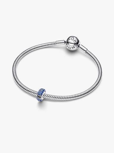 Charm de Clip Gemas Azul Real