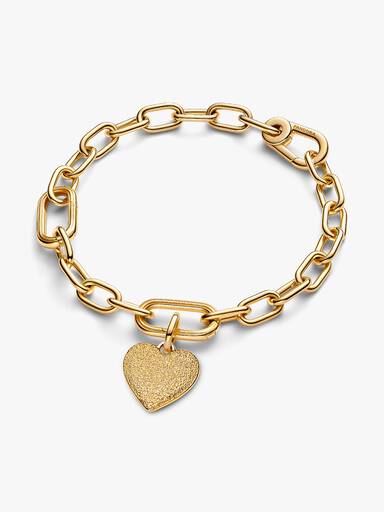 Charm de Medallón Corazón Grabable