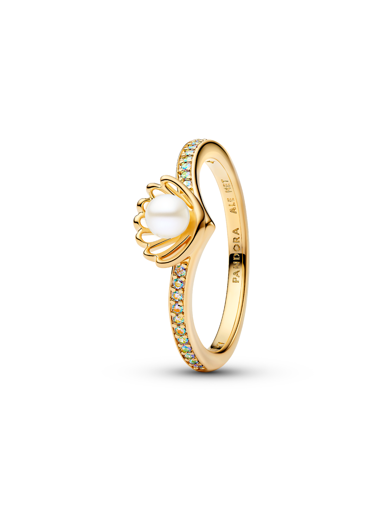 Anillo Perla Concha Princesa Ariel de Disney