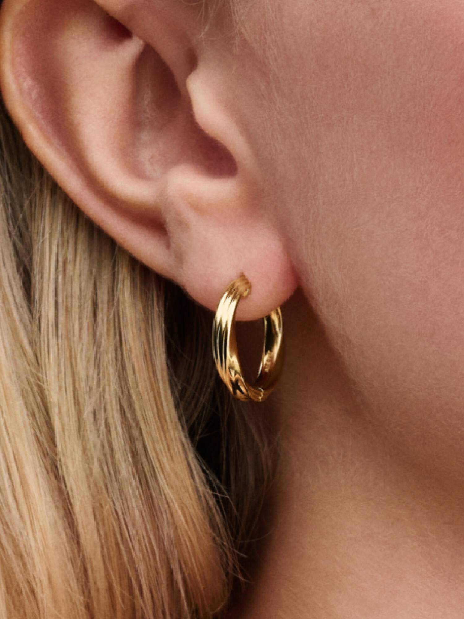 Pendientes de Aro Entrelazados