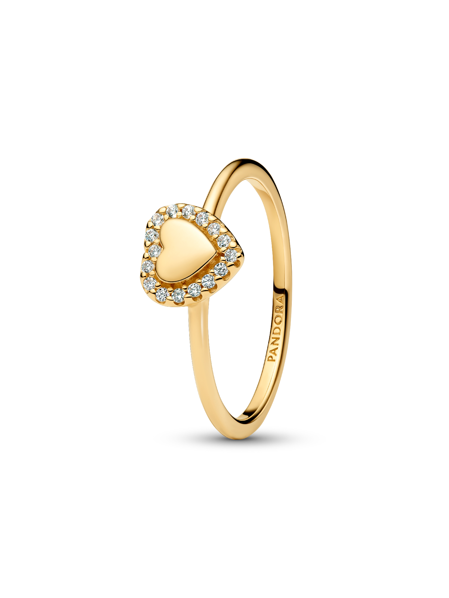Anillo Halo y Corazón Grabable