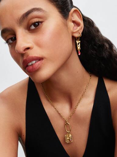 Charm Colgante Labios Rojos Llamativos de Pat McGrath