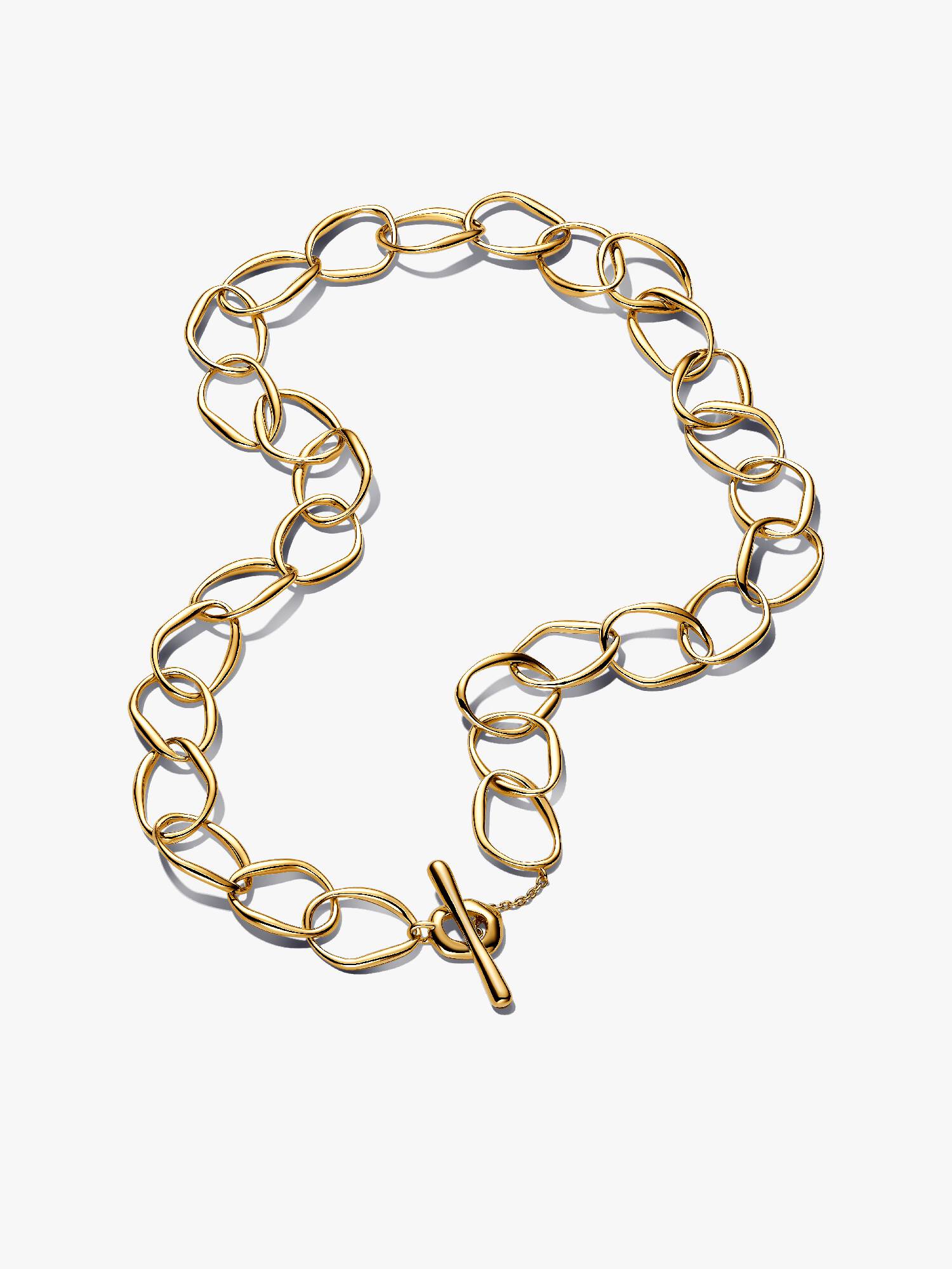 Collar de Eslabones Forma Orgánica