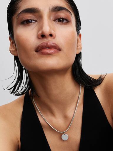 Colgante Etiqueta con Diamante Sintético Grabable