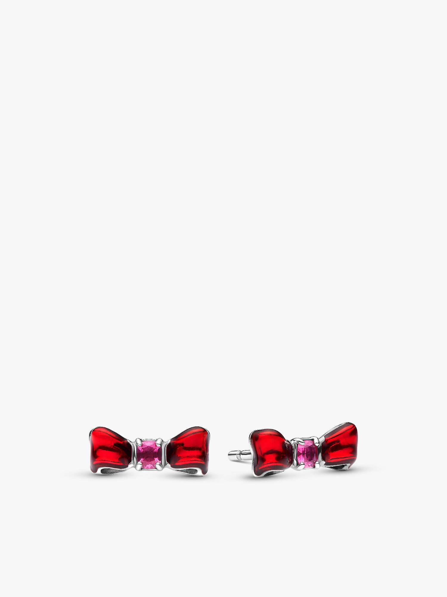 Pendientes de Botón Lazo Blancanieves de Disney