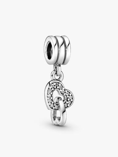 Conjunto de Pulsera familiar corazones