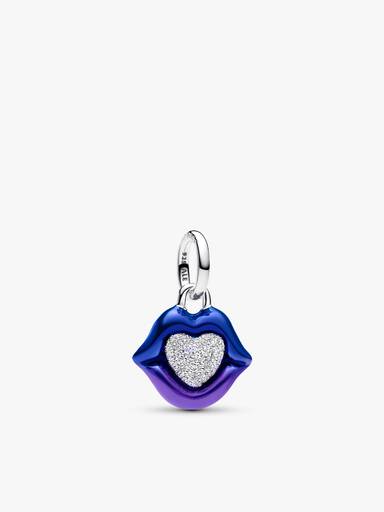 Conjunto de regalo Collar Labios Azules
