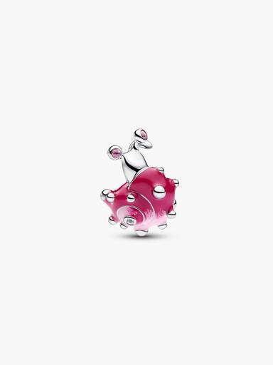 Charm Caracol Rosa