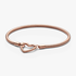 Pulsera Pandora Moments Cadena de Serpiente Cierre Corazón Pulsera Pandora Moments Cadena de Serpiente Cierre Corazón