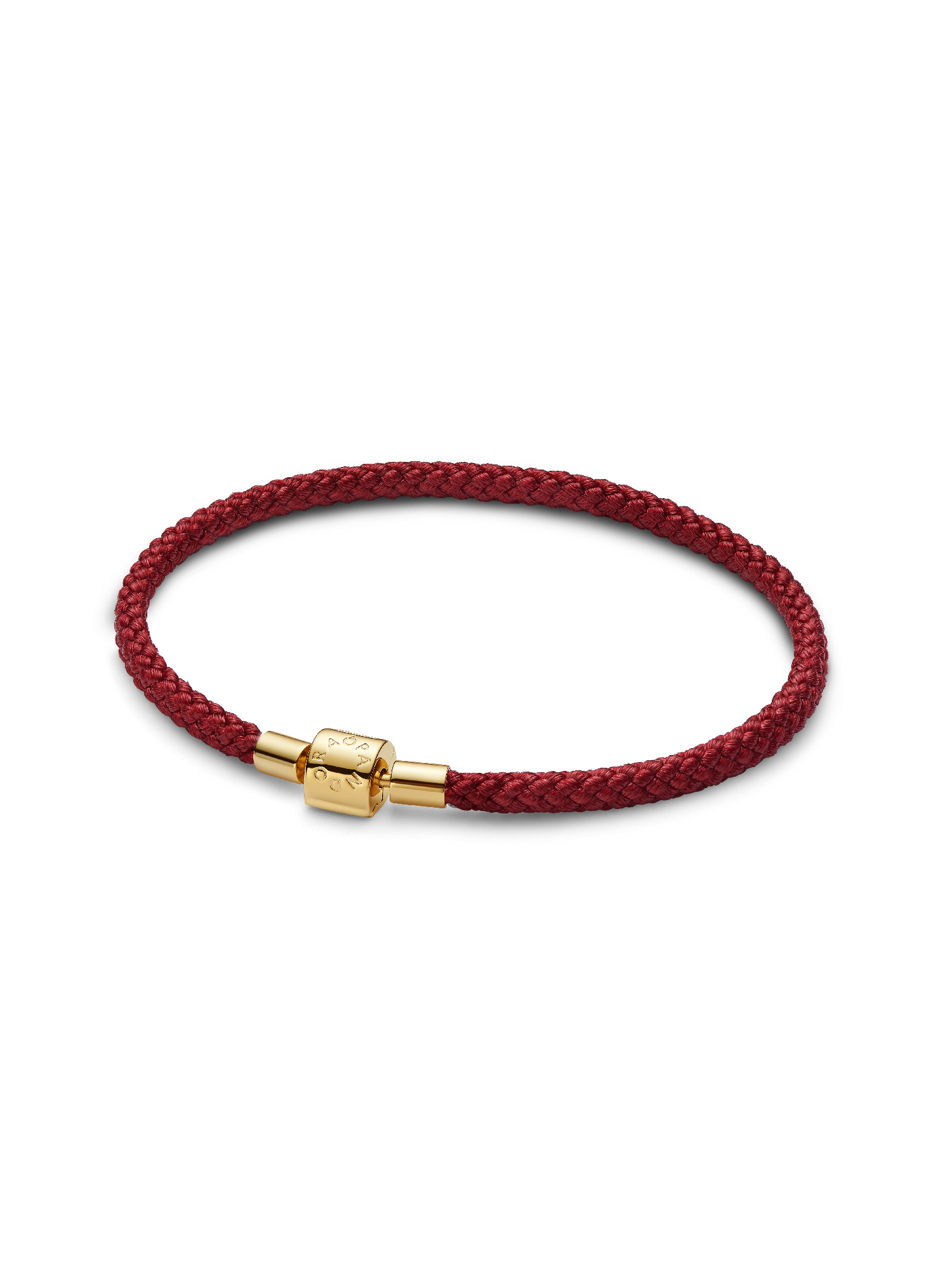 Pulsera Cordón Rojo Brillante