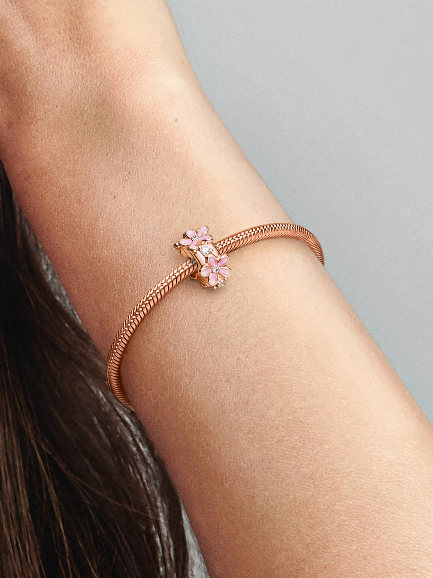 Clip Separador Margarita Rosa