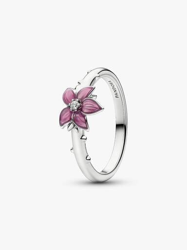 Anillo Flor de Cerezo Mulán de Disney