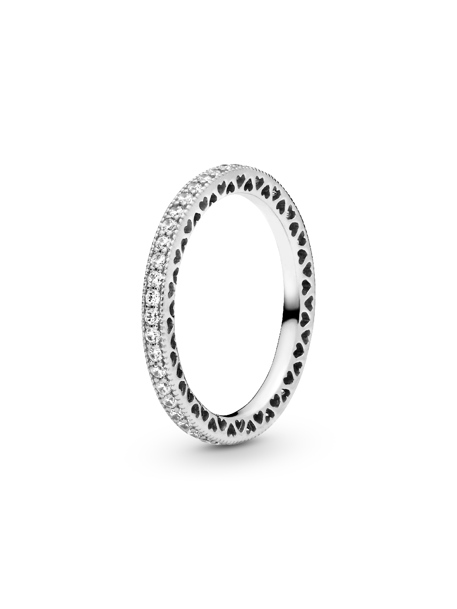 Anillo Corazones y Brillo