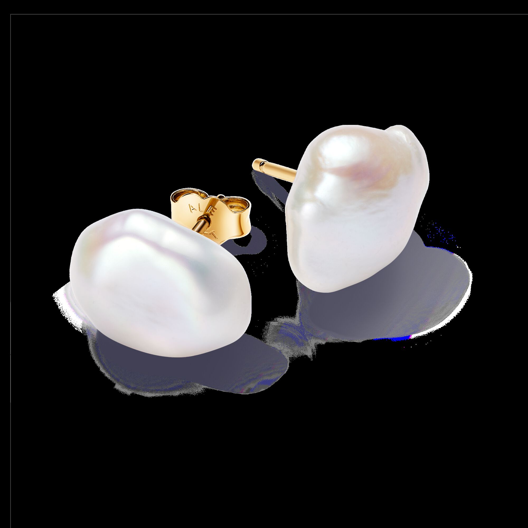 Pendientes con perlas