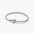 Pulsera Cadena de Tachuelas con Cierre de Corazón Pulsera Cadena de Tachuelas con Cierre de Corazón
