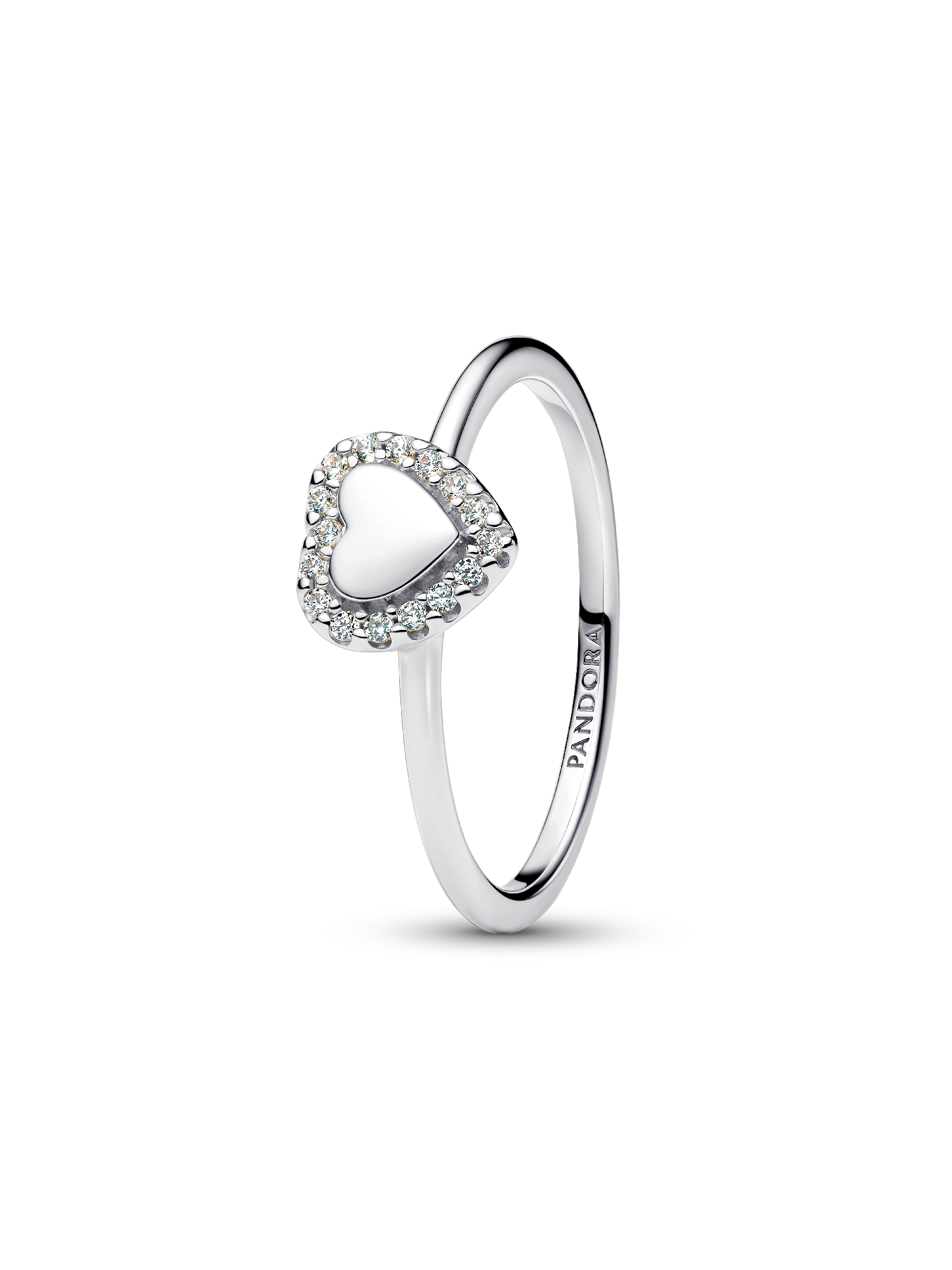 Anillo Halo y Corazón Grabable