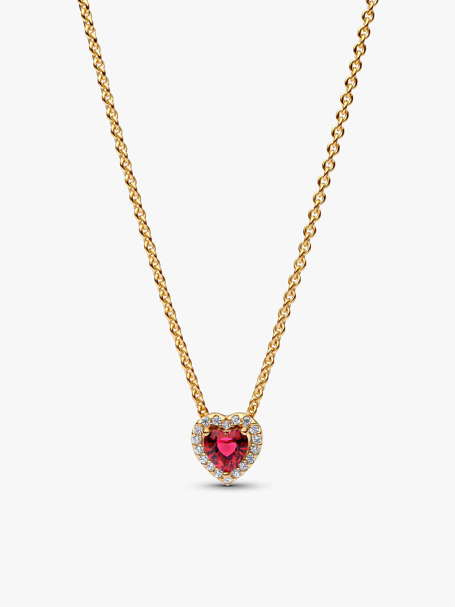 Collar Corazón en Relieve